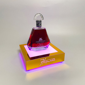 Hermosa Led Illuminated Wine Stand Square Acrylic Base For <b>Bar</b> Ktv Party Use With Xo Bottle Display - Product Image 4