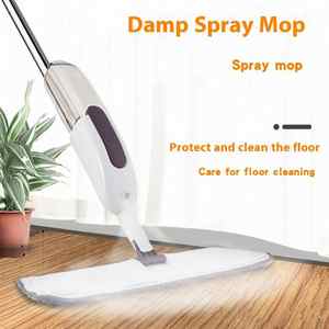 Alta Qualidade Mão-Livre Água <span class=keywords><strong>Spray</strong></span> <span class=keywords><strong>Mop</strong></span> Preguiçoso Doméstico Inteligente Design Pólo De Aço Flat Magic Plastic Metal Pad para a Limpeza do Chão - Product Image 6