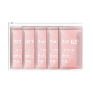 Ropa interior desechable para mujer, para viajes, viajes de negocios, hoteles, cuidado posparto, menstruación, portátil, sin necesidad de lavado, diaria - Product Image 1