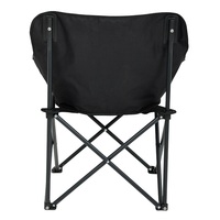 Chaise de camping pliante moderne personnalisée en usine, portable pour la pêche et la plage, avec cadre en acier inoxydable léger et tissu Oxford