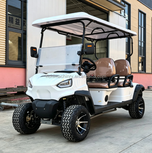 Moderni <span class=keywords><strong>Golf</strong></span> Cart Elettrici a 6 Posti Stile G Wagon per Uso Fuoristrada su Proprietà Private, Affidabili, di Marca Cinese di Lusso in Vendita - Product Image 5