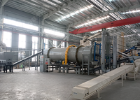 Séchoir rotatif à vapeur TDGD en acier inoxydable SUS316L pour la séchage industriel des marcottes, sciure de bois et copeaux de bois