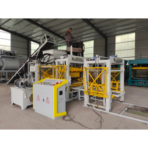 QT5-15 Chất lượng cao hoàn toàn tự động rỗng xi măng khối bê tông làm máy móc gạch Giá máy làm - Product Image 6