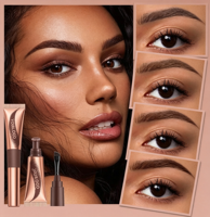 Gel Sourcils Peel-Off Imperméable Haute Pigmentation OEM, Vente Chaude, Marque Privée, Longue Durée, Non Décolorant, Teinture Sourcils, Maquillage en Gros