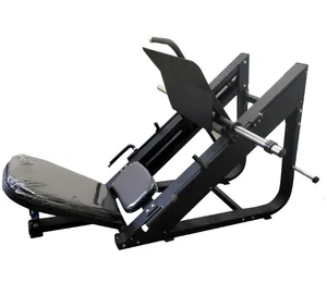 Máquina de pedal invertido de 45 grados, dispositivo de entrenamiento de fuerza muscular de cadera y pierna para el hogar comercial, máquina de sentadillas de doble función