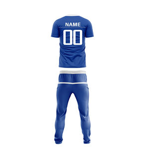 New Team Heat-Transfer Printed Plus Size Custom Cricket Uniform Kit T-Shirt <b>and</b> <b>Trouser</b> Breathable Lightweight - Product Image 6