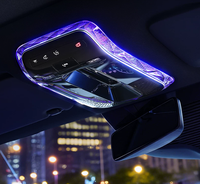 Cadre de lampe de lecture en cristal pour Mercedes-Benz Classe B, Classe C, Classe E, GLC/S, E300L – Décoration et modification de l'ambiance du plafond