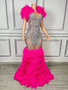 <span class=keywords><strong>Robe</strong></span> de mariée sirène de haute qualité AD2286 avec volants, robes pour femmes, élégante <span class=keywords><strong>robe</strong></span> de soirée en cristal de strass, <span class=keywords><strong>robe</strong></span> <span class=keywords><strong>d</strong></span>écontractée - Product Image 3