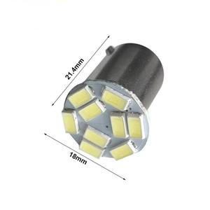 หลอดไฟเบรกรถยนต์รุ่นใหม่ 5630 5730 9SMD ไฟท้าย ไฟจอด และไฟเลี้ยวหน้า 1156 BA15S BAU15S P21W PY21W 1157 BAY15D - Product Image 3