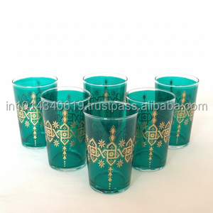 Verres à liqueur de style marocain pour le thé Design élégant et unique pour siroter du thé - Product Image 1