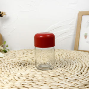 Tarro de vidrio resistente a prueba de niños con tapa CR - Product Image 1