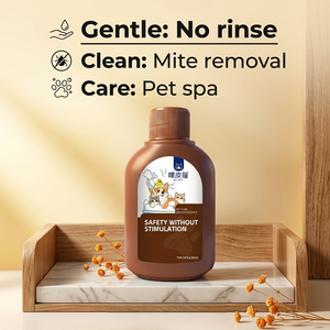 Essence anti-<span class=keywords><strong>acariens</strong></span> <span class=keywords><strong>pour</strong></span> animaux de compagnie avec un taux d'élimination des <span class=keywords><strong>acariens</strong></span> de 99,99 %, liquide SPA sans rinçage <span class=keywords><strong>pour</strong></span> adoucir le pelage sec et noué des animaux. - Product Image 1