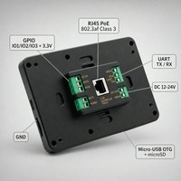 SIBO Q5S 4.99 Inch Android 15 Tablet PC Layar Sentuh untuk Dinding PoE Wi-Fi 6 NFC Pemesanan Ruangan Kontrol Akses Rumah Pintar