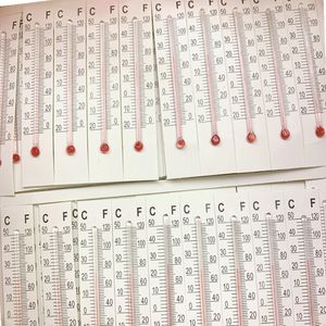 Хорошее качество бумаги термометр стикер картонный термометр - Product Image 3