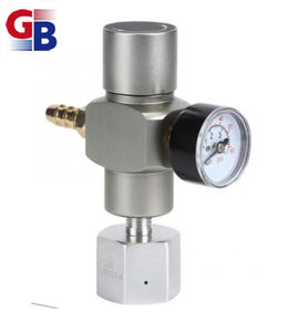 Corny Keg Beer CO2 Ladegerät, 0-60PSI Mini tragbarer CO2-Regler mit Kugel gas geschlossenen Schnell anschlüssen - Product Image 2