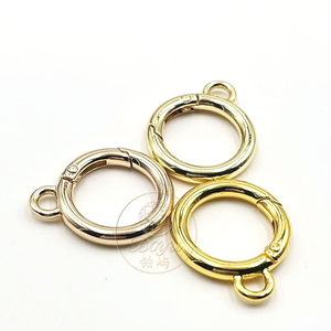Großhandel Ersatz-Passwort-Wasserdichter Sicherheits-Metall-Feder-O-Ring Geldbörsen-Taschenkette Legierungs-Karabinerhaken Schnappverschluss zum Aufhängen - Product Image 3