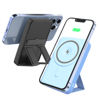 Banque d'Énergie Magnétique Sans Fil Mag Charge Rapide PD 22.5W avec Support Pliable Sécurisé & Affichage Numérique Power Bank 10000mAh pour iPhone