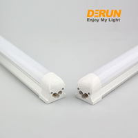 Tube LED linéaire intégré T8 à montage en surface pour l'éclairage des supermarchés, tube LED de 2 pieds et 4 pieds, LTL-T8INT-AG