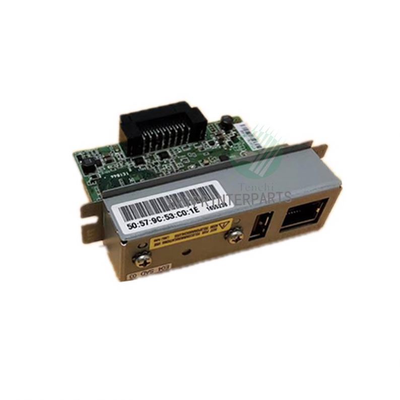 Б/у интерфейсом Ethernet с USB 2,0 UB-E04 для Epson TM-U220 T81 U288 T88IV TM-T88III TM-T90 TM-U200 подключения-это сетевая карта
