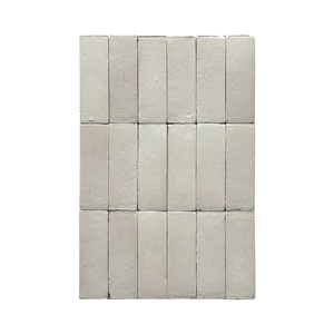 Nhà Máy Tùy Chỉnh Zellige Gạch 2x6 Inch Handmade Ma-rốc Gạch Trắng Đất Nung Phòng Tắm Và Nhà Bếp Nền Đất Sét Gạch - Product Image 1