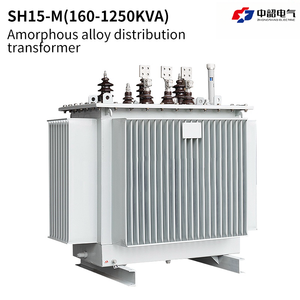Transformateur de puissance immergé dans l'huile triphasé haute performance ZhongShao, modèle S9/S11/S13, efficacité de 98%, garantie de 5 ans - Product Image 2