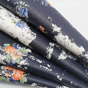 अनुकूलित pu फूलों की त्वचा fax चमड़े के पाइथन कपड़ा कपड़ा चमड़े के कपड़े दस्ताने जूते स्कर्ट-तैयार पैटर्न - Product Image 2