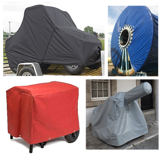 Custom Heavy Duty Canvas Tarp Waterproof Pvc Coated Tarpaulin for Machine/pallet/equipment Cover