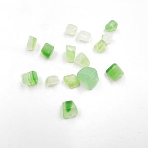 Venta al por mayor 5-8mm <span class=keywords><strong>verde</strong></span> de cristal de ágata <span class=keywords><strong>piedra</strong></span> triturada de grava arveja - Product Image 4