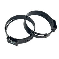 Collier de serrage pour tuyau à boulon unique Colliers de serrage pour tuyau à oreille unique Pince pour tuyau de carburant en acier inoxydable 304