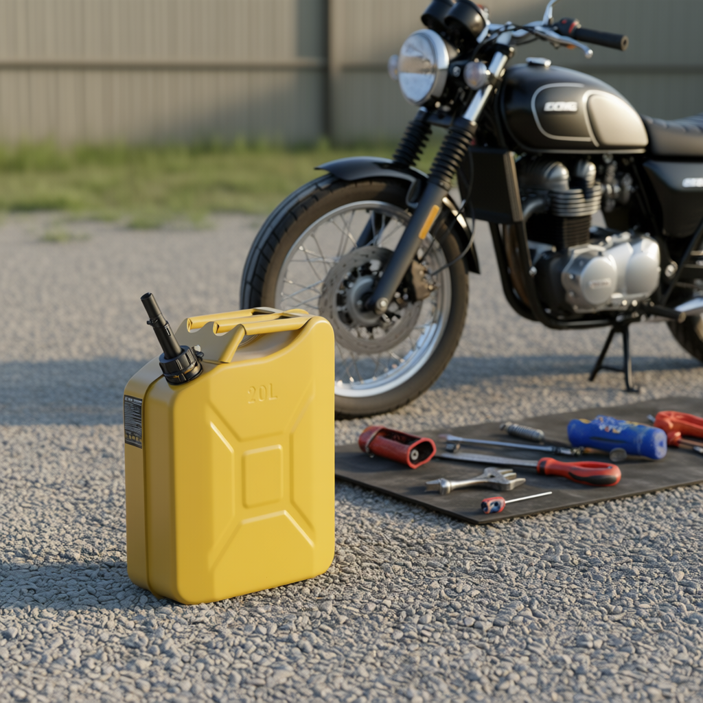 New Generic Yellow Metal Fuel Tank 20L Leakproof Corrosion