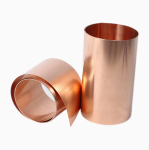 Tube de réfrigération en cuivre en spirale Pancake, surface brillante, conforme à la norme ASTM B280, cuivre C1100 T2, bande de cuivre de 0,1*300 mm d'épaisseur - Product Image 1