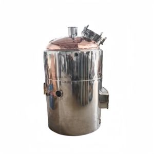 250L de acero inoxidable calentado a la madera Cobre Whisky Vodka <span class=keywords><strong>Ron</strong></span> gin alcohol todavía - Product Image 4
