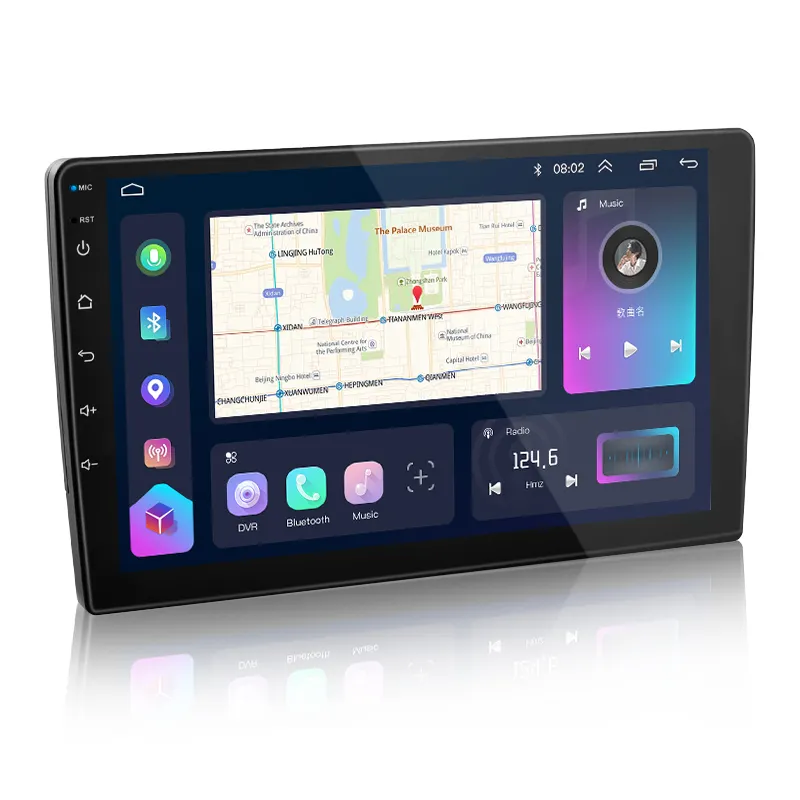 Usine En Gros Lecteur Multimédia De Voiture Android 4G + 64G Unité Principale Pour Voiture Peugeot 407 Android Autoradio