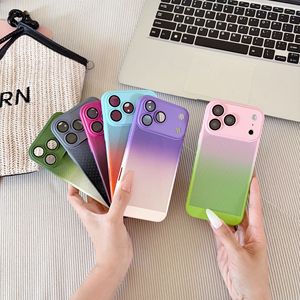 Rainbow Honeycomb Cooling Magnetic Phone <b>case</b> for iPhone 17 16 15 Pro Max Breathable Mesh Gradient lens glass <b>PC</b> Back Cover - Product Image 2