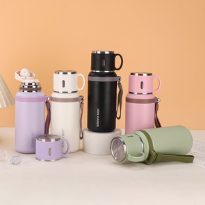 กระติกน้ำสุญญากาศขนาด 600 มล.  ทำจากสแตนเลส 316 พร้อมฝาปิดกรองชา - Product Image 4