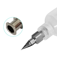 Aiguille de distribution de haute précision en acier inoxydable de qualité industrielle, base d'aiguille de distribution fendue, personnalisation OEM/ODM prise en charge