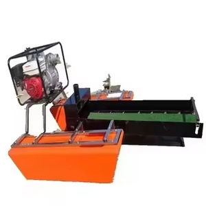 虹吸式抽砂船 河流2-4英寸淘金船 便携式黄金采掘船 - Product Image 3