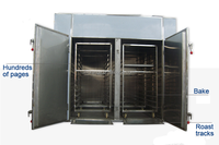 Commerciële droogmachine voor fruit en groenten/mango, knoflook, wortel droger