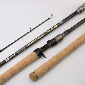 XH Lei Qiang Gan Lu Ya Canne à pêche en Fiber <span class=keywords><strong>de</strong></span> carbone lourde avec poignée en liège pour crevettes d'eau douce salée vivaneau carpe ruisseaux - Product Image 2