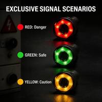 Lampe torche OSRAM 3W tricolore rechargeable à aimant, en alliage d'aluminium, nouvelle lampe de signalisation d'urgence tactique