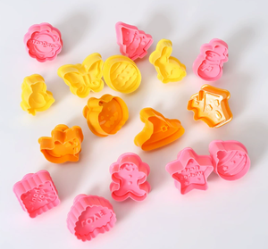 <span class=keywords><strong>Prezzo</strong></span> di fabbrica biscotti stampo creatività stampa stampo per biscotti quattro pezzi utensili da cucina per il giorno del ringraziamento pasqua Halloween - Product Image 2