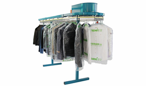 Sistema Transportador de <span class=keywords><strong>Ropa</strong></span>, Línea Transportadora de <span class=keywords><strong>Ropa</strong></span> Colgante, Máquina de Limpieza en Seco, Perchero Giratorio, Planchado a Vapor, 12 kg, 220 V, 1 Año de Garantía - Product Image 3