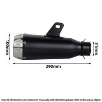 Silencieux d'échappement F900XR pour BMW F900R F900 R/XR 2020-2026, échappement à enfiler pour moto de tourisme, silencieux de course professionnel