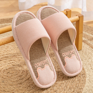 Wholesale Customization House Slipper Linen Slippers Flat Slippers PVC Slippers Fashion Slippers With Huge Discount - Product Image 6