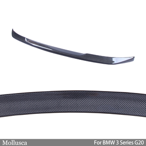 Aileron arrière en fibre de carbone style Série 3 G20 G28 & M3 G80 pour coffre, 2018-2025 - Product Image 4
