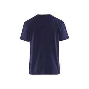 BLAKLADER-T-shirt 337910428885M Bleu marine/Bleu maïs-T-SHIRTS ET POLO DE TRAVAIL EAN 7330509604250 - Product Image 2