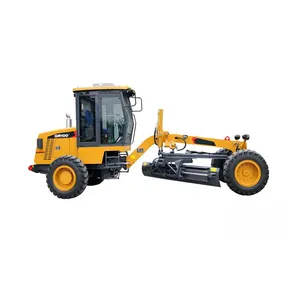 Top Brand New 100HP Small Road grader Mini Motor Grader GR100 GR1003 con hoja delantera y Ripper trasero precios