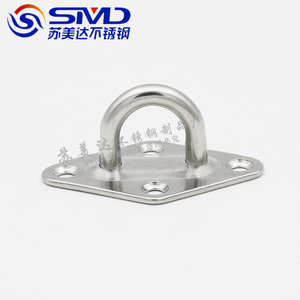 Kit de fixation pour voile d'ombrage en acier inoxydable avec tendeurs, manilles et anneaux en D pour applications d'ombrage extérieur - Product Image 3