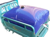 Fabricant petit réservoir d'eau rectangulaire flexible en PVC pliable et bon marché pour bateau