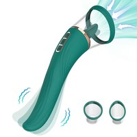 3-in-1 Zungen-Leck- und Saugvibrator für G-Punkt, Klitoris und Brustwarzen, Weiblicher Massager Dildo Sexspielzeug für Frauen